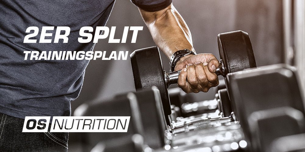 Oberkörper-Unterkörper 2er-Split: Trainingsplan für den Muskelaufbau