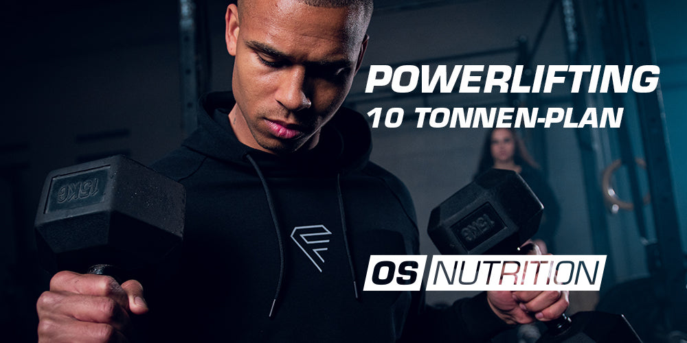 Powerlifting-Trainingsplan für den Kraftaufbau mit Grundübungen