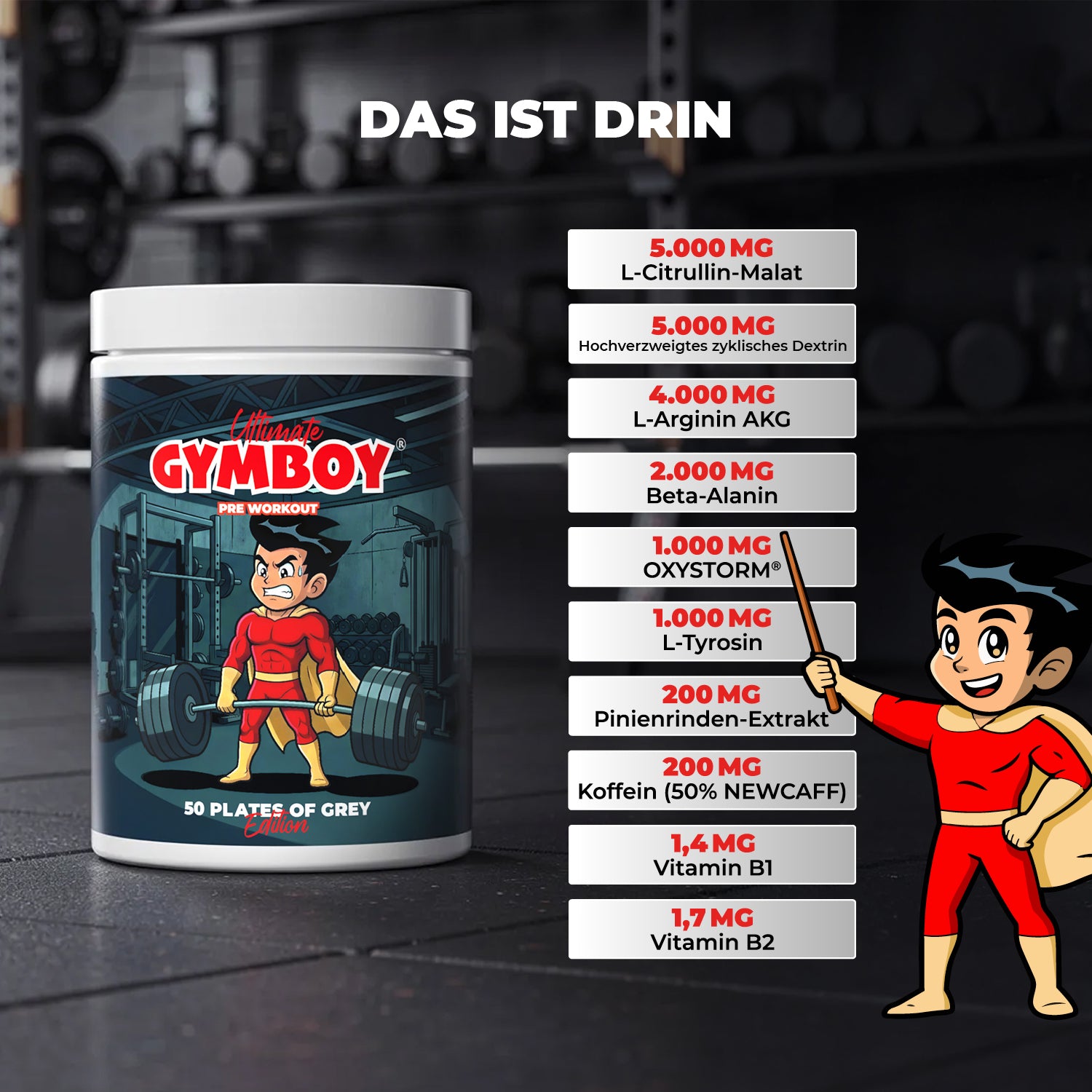 GYMBOY Pre Workout