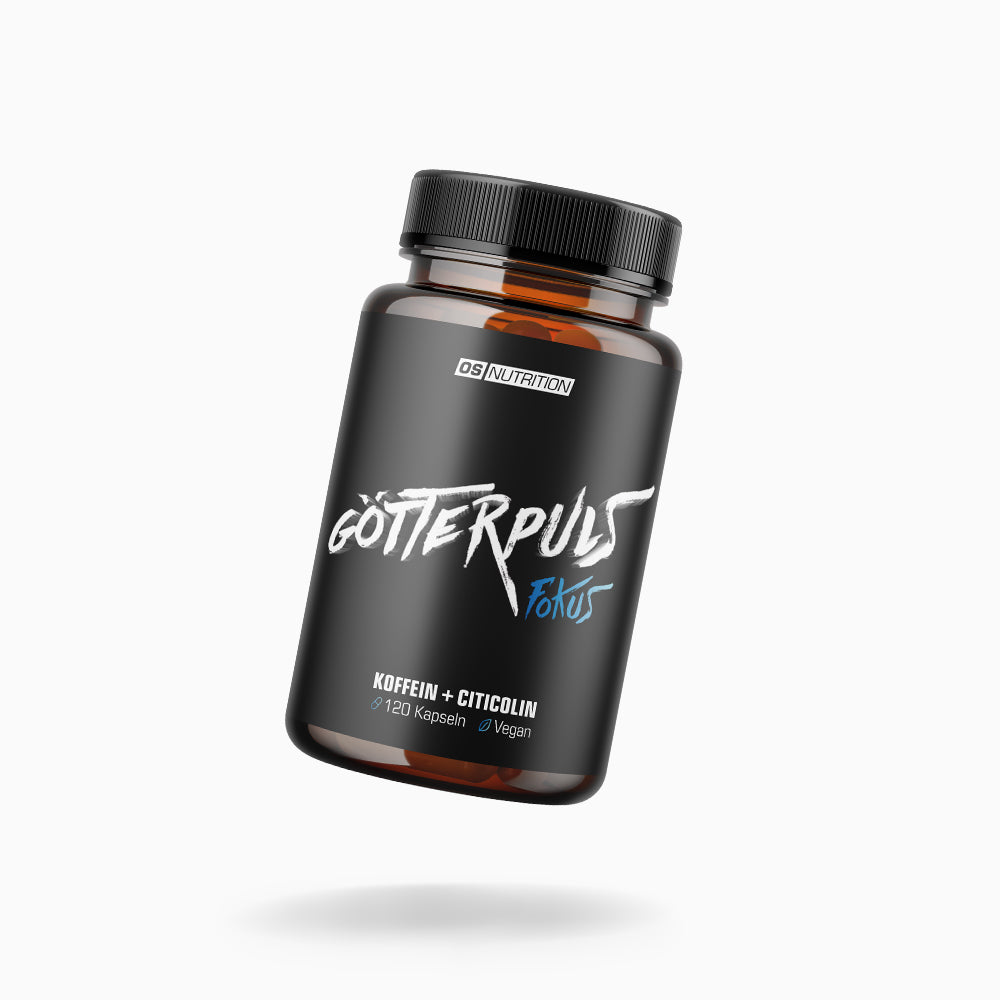 Götterpuls Fokus (Koffein + Citicolin) 120 Kapseln