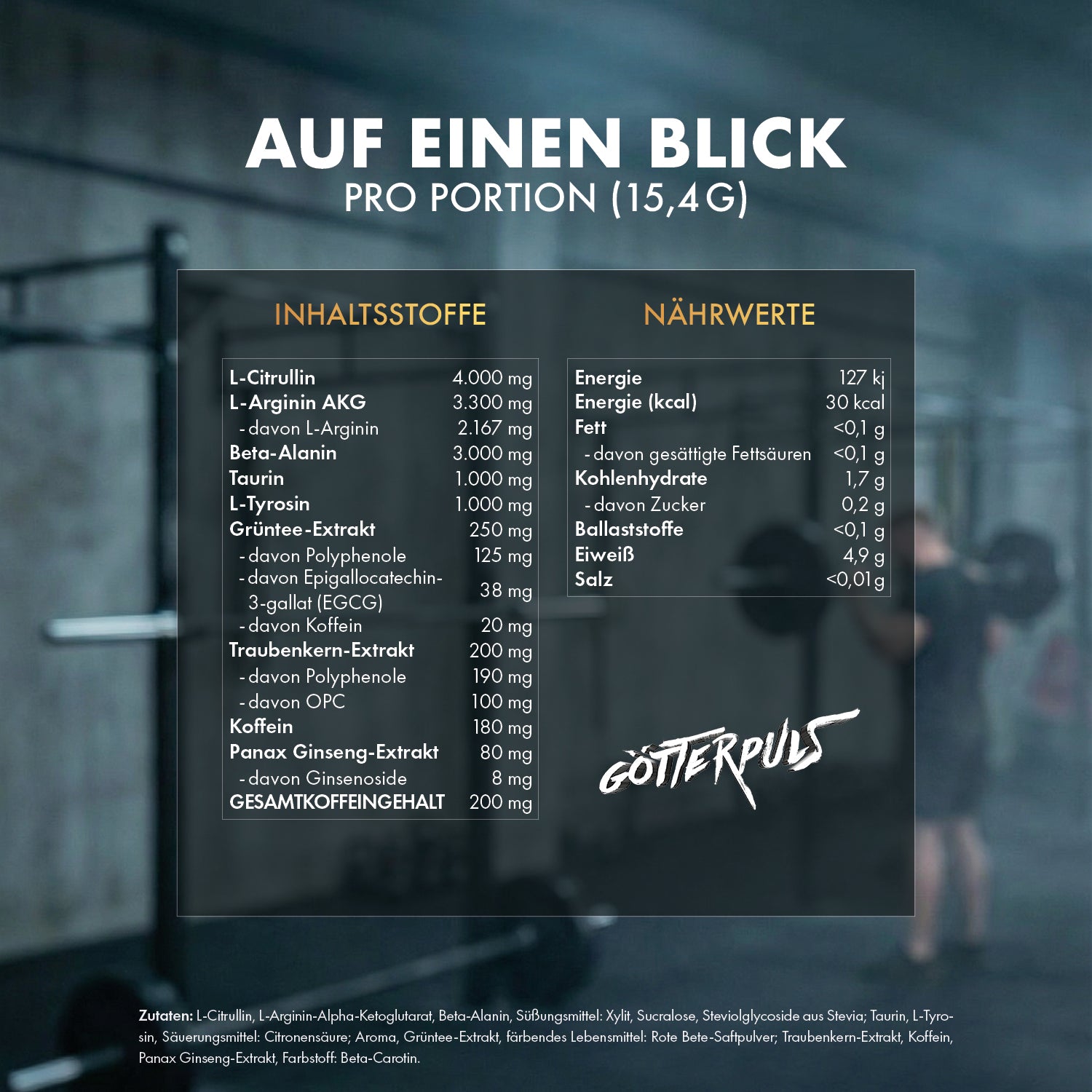 Götterpuls - Pre Workout