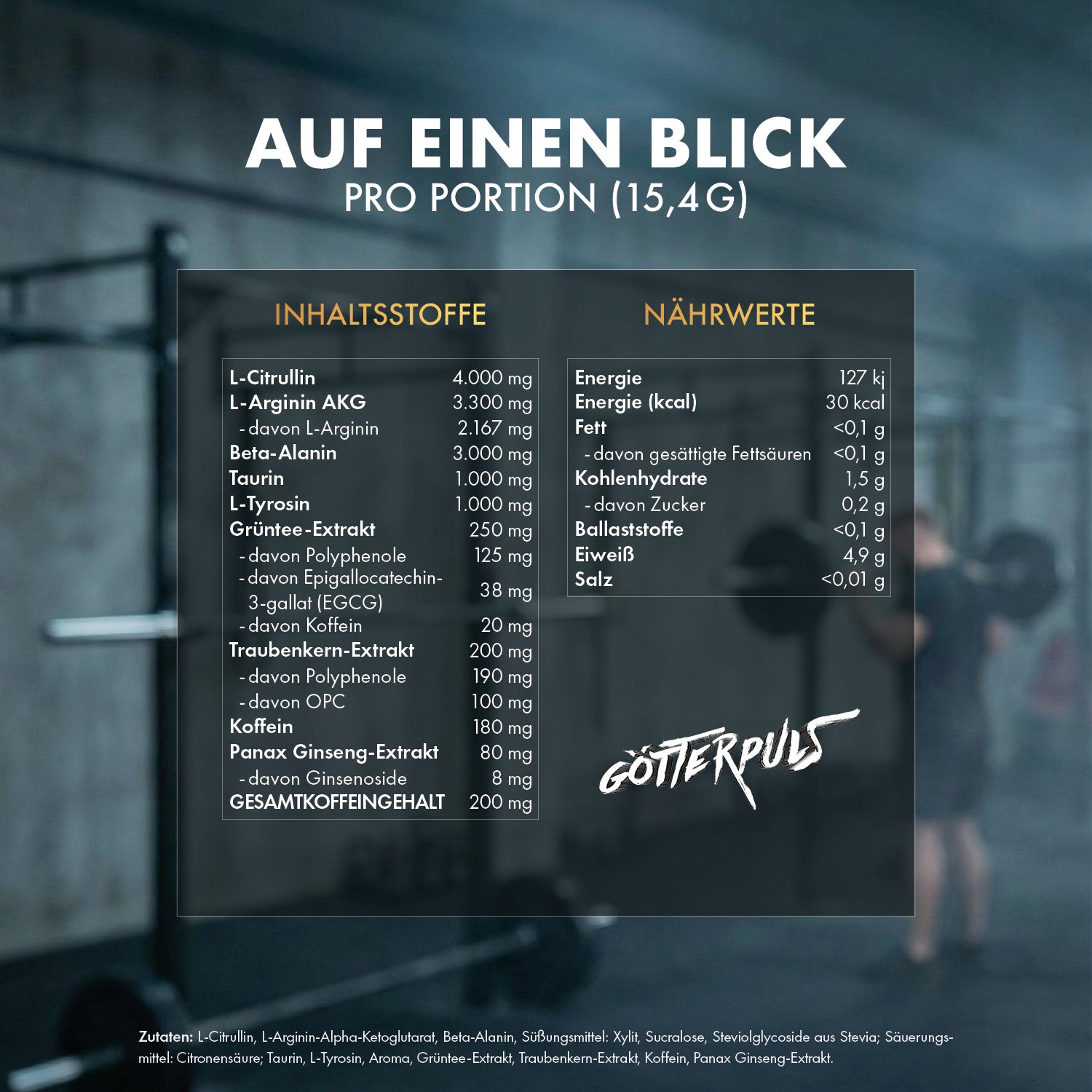 Götterpuls - Pre Workout