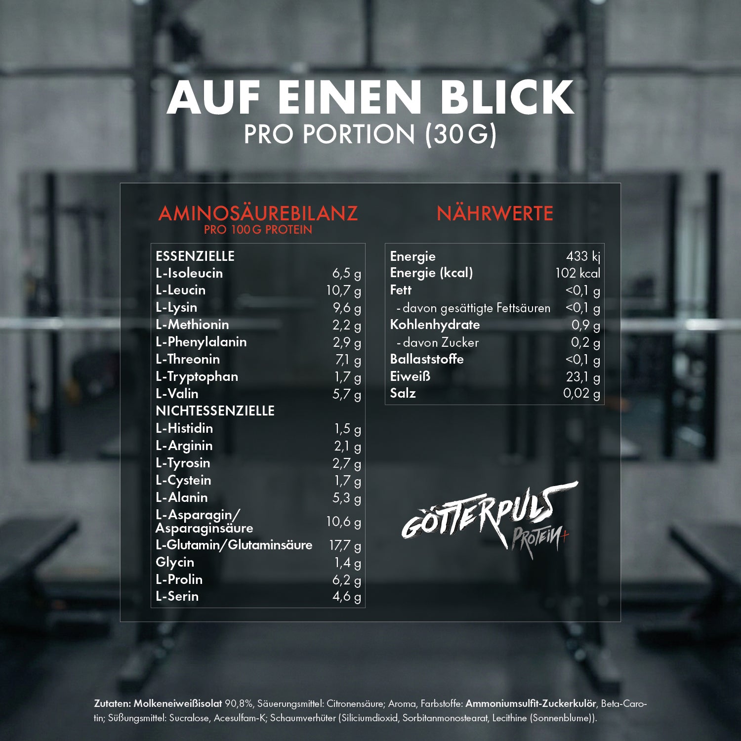 Götterpuls Protein+ – Clear Whey Protein Isolate