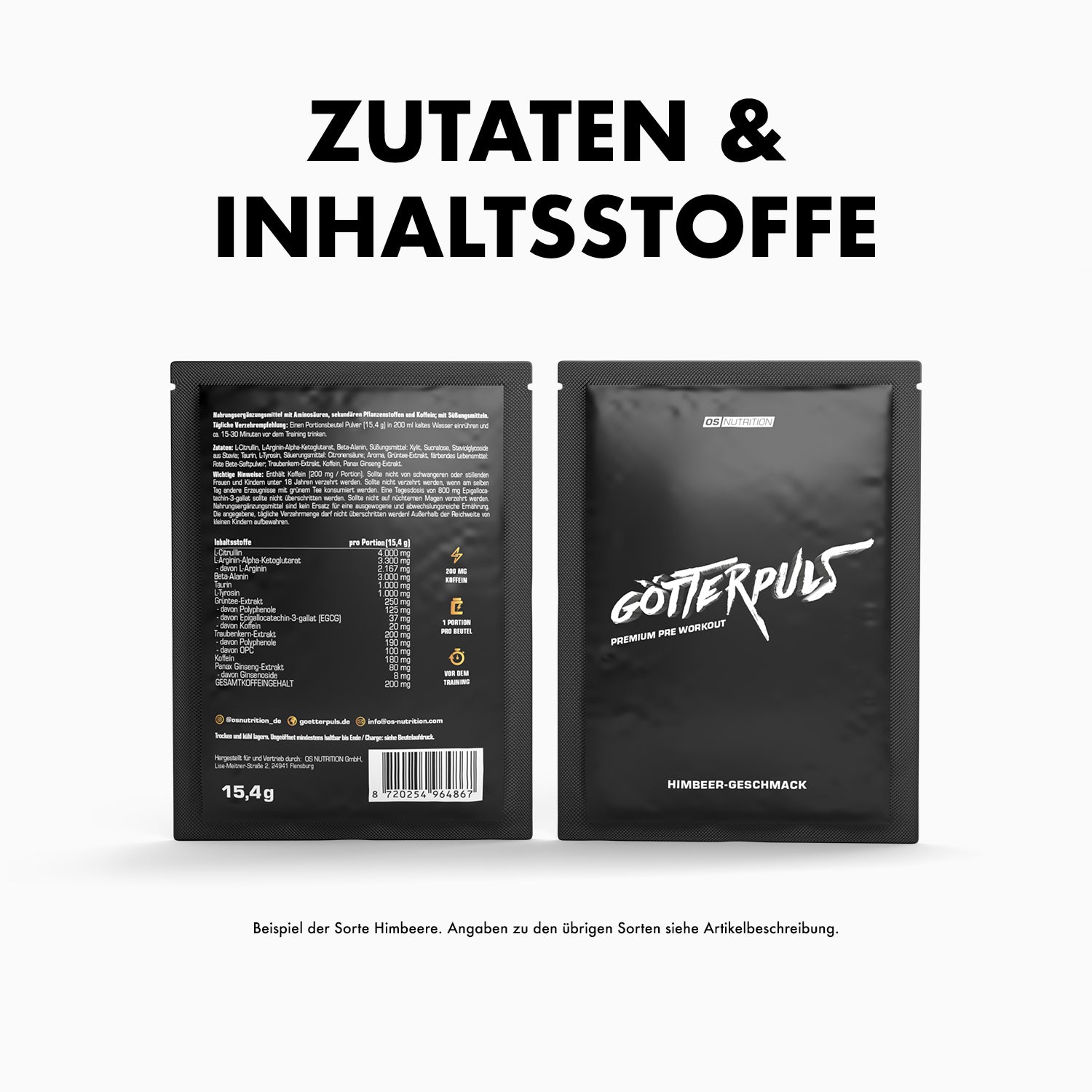 Götterpuls - Premium Pre Workout Bestseller Box