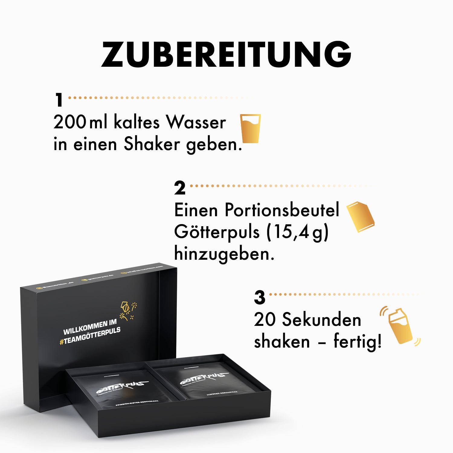 Götterpuls - Premium Pre Workout Bestseller Box