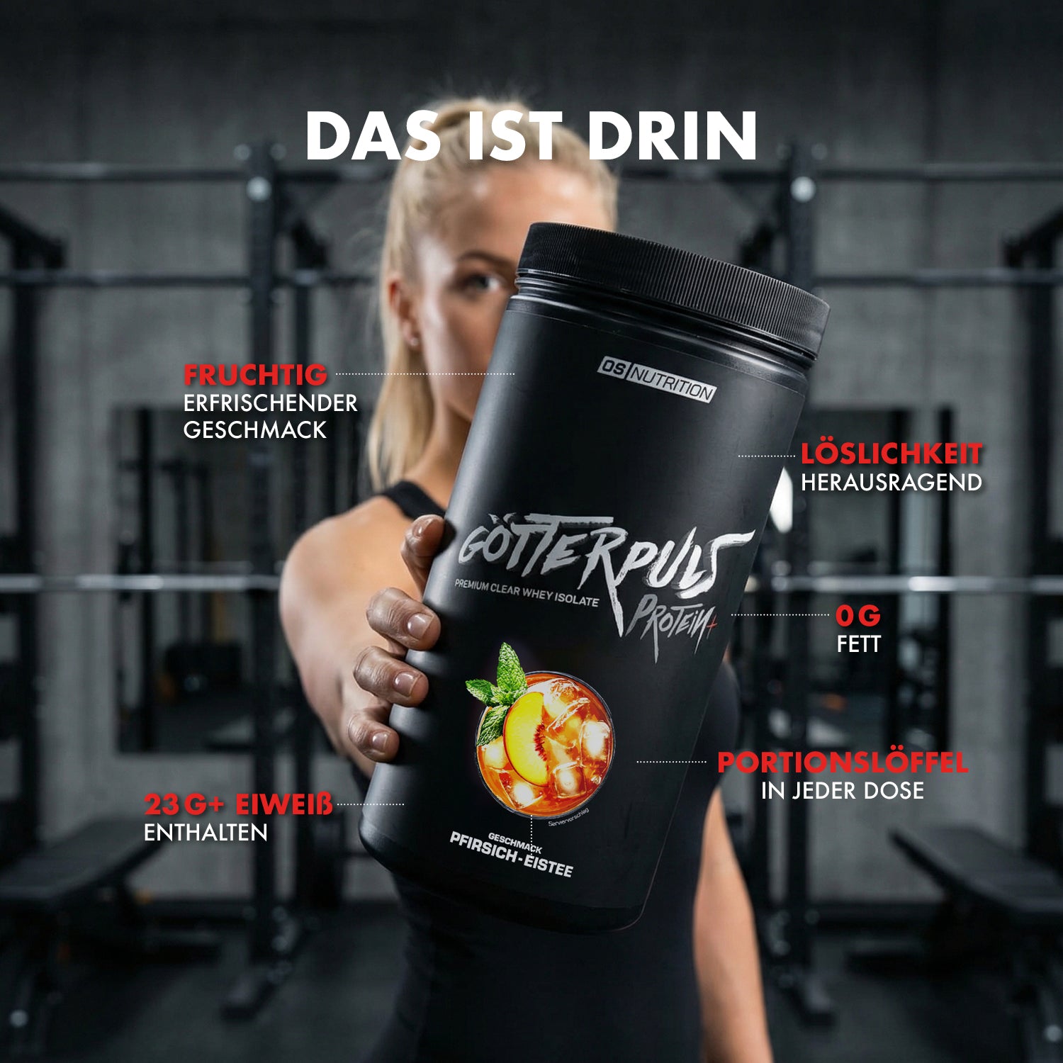 Götterpuls Protein+ – Clear Whey Protein Isolate