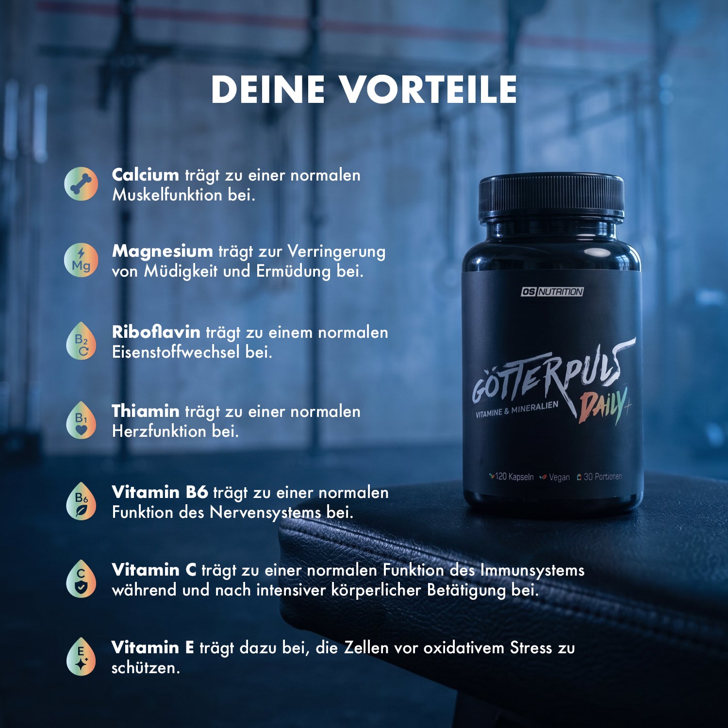 Götterpuls Daily+ – Vitamine & Mineralien