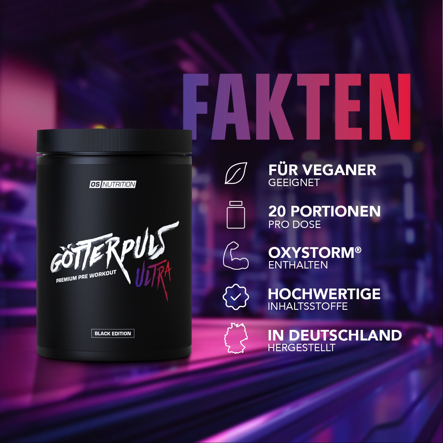 Götterpuls ULTRA - Premium Pre Workout