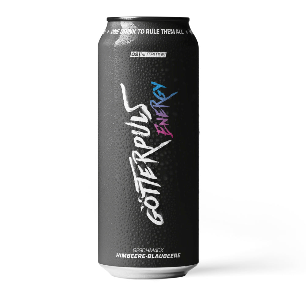 Götterpuls® Energy Drink Himbeere-Blaubeere