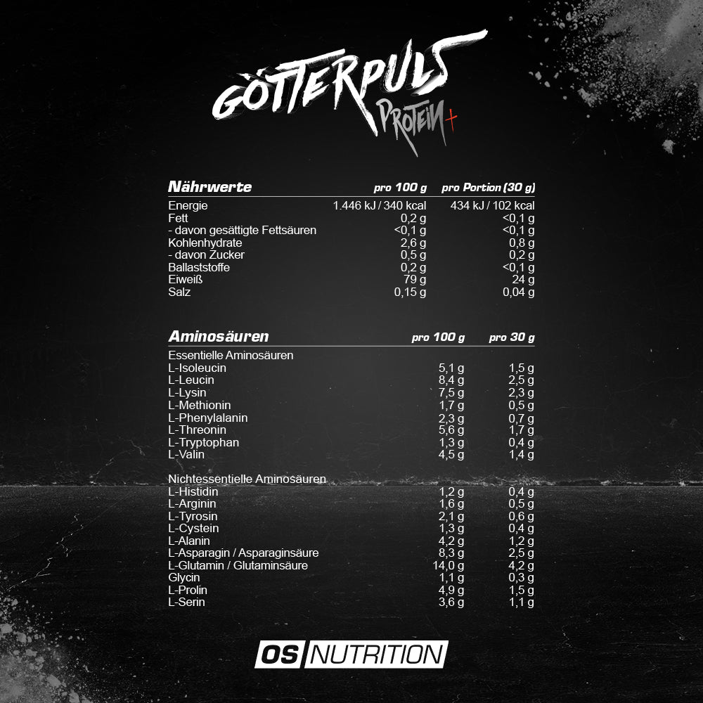 Götterpuls® Protein+ – Premium Clear Whey Isolate 600 g