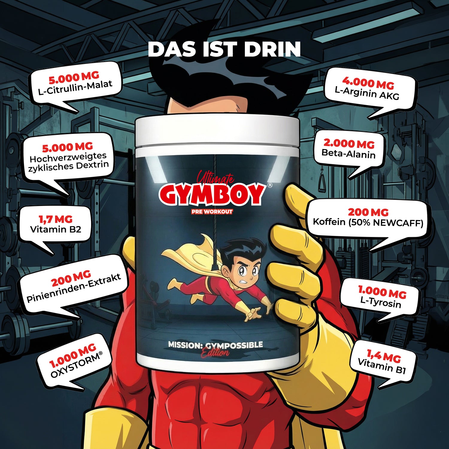 GYMBOY Pre Workout