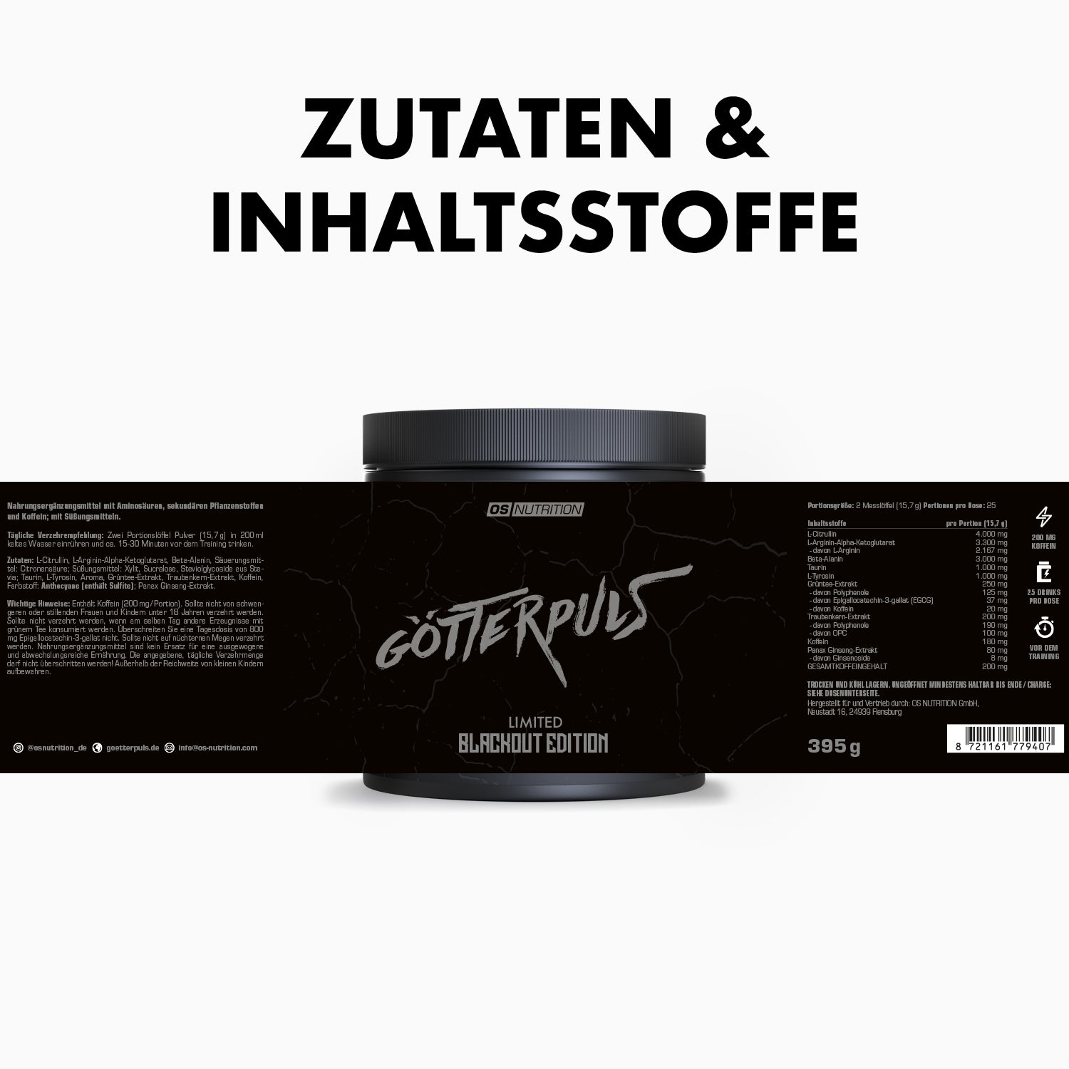 Götterpuls - Limited BLACKOUT EDITION
