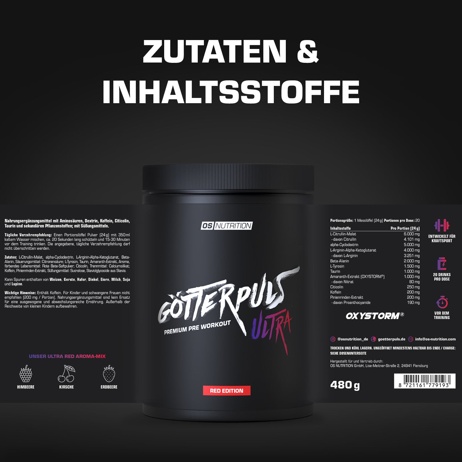 Götterpuls ULTRA - Premium Pre Workout