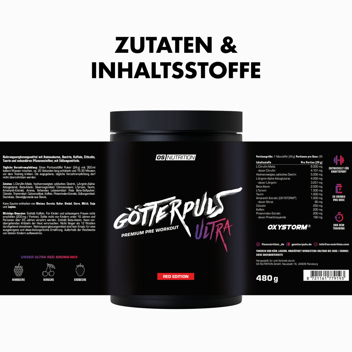 Götterpuls ULTRA - Pre Workout