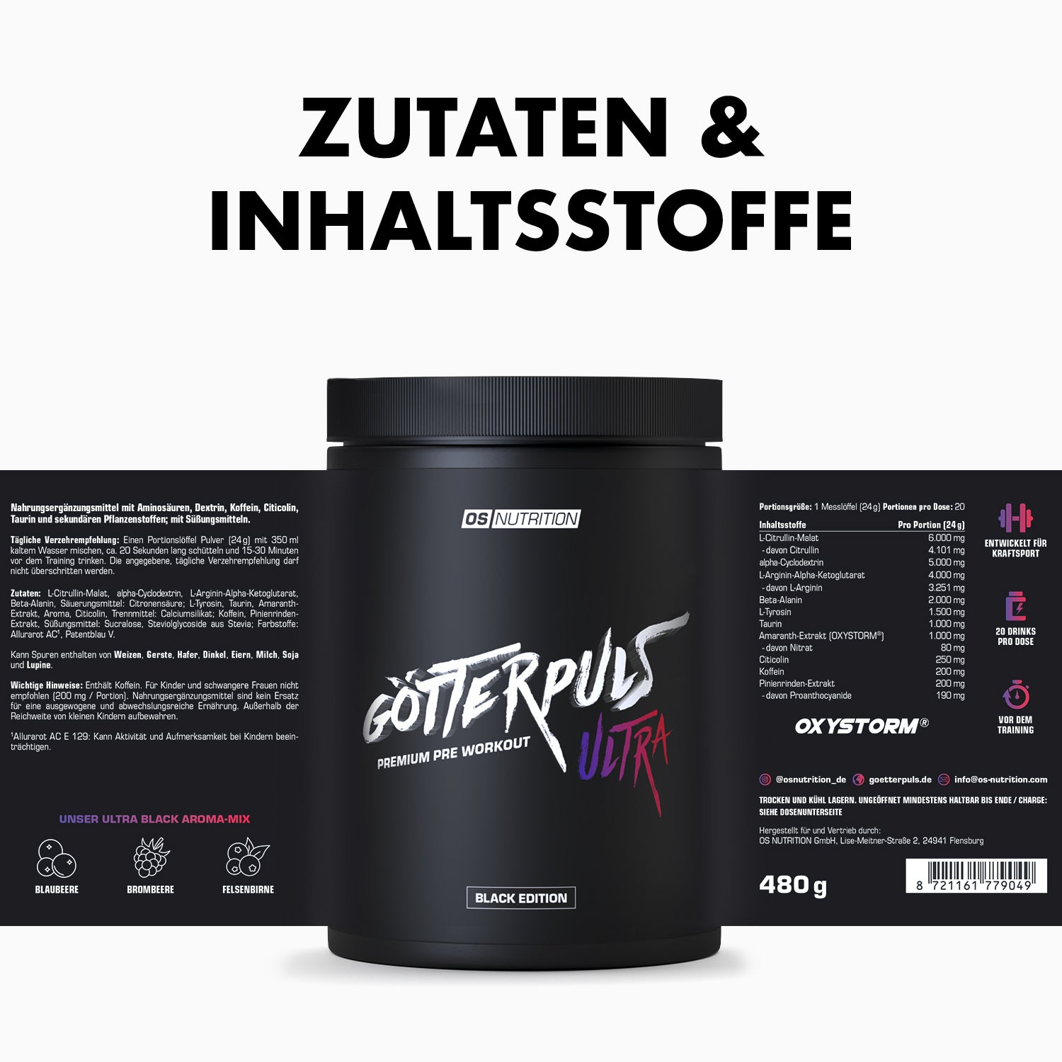 Götterpuls ULTRA - Premium Pre Workout