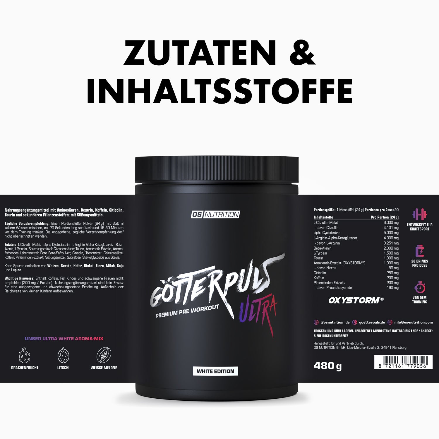 Götterpuls ULTRA - Premium Pre Workout