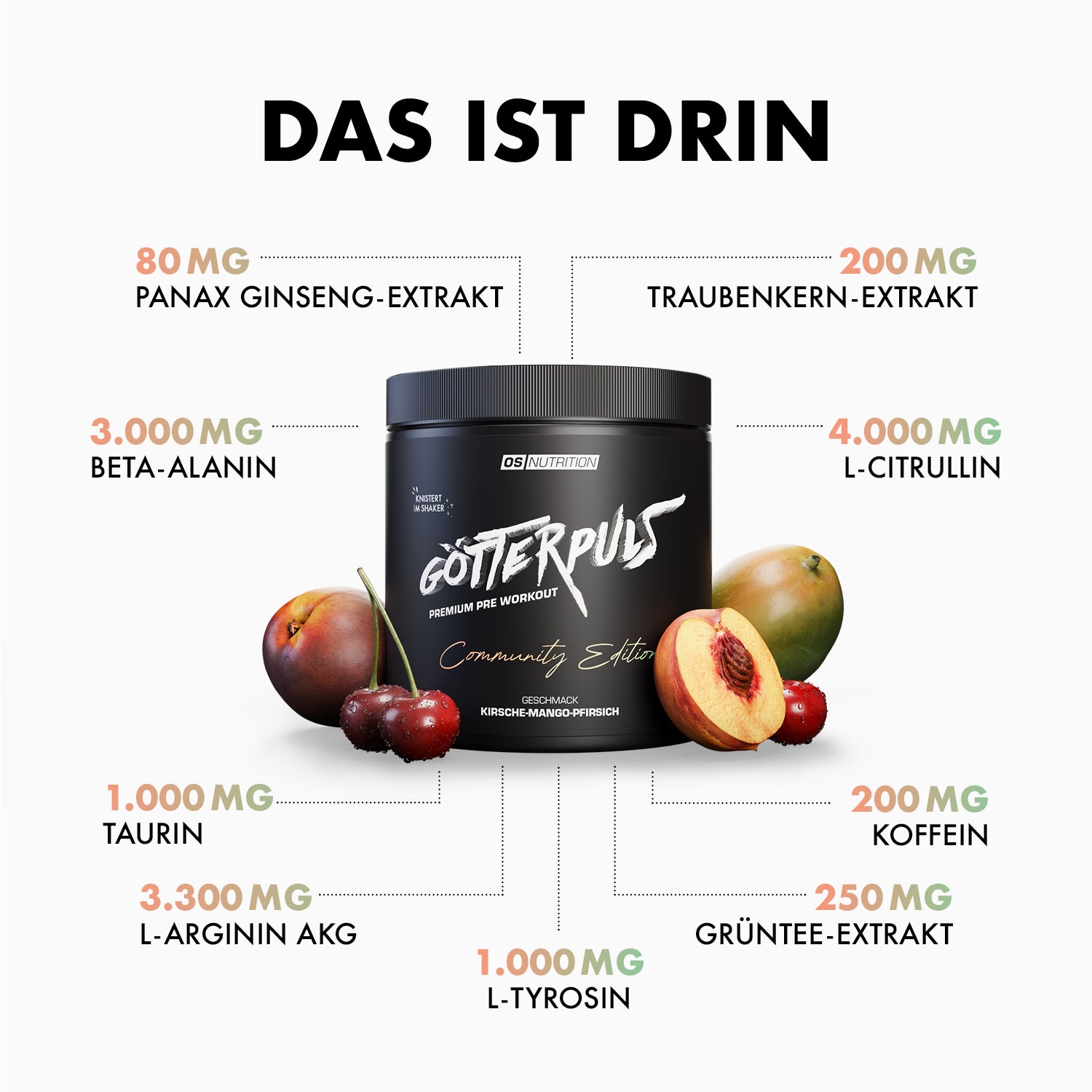 Götterpuls - Premium Pre Workout Community Edition 2025