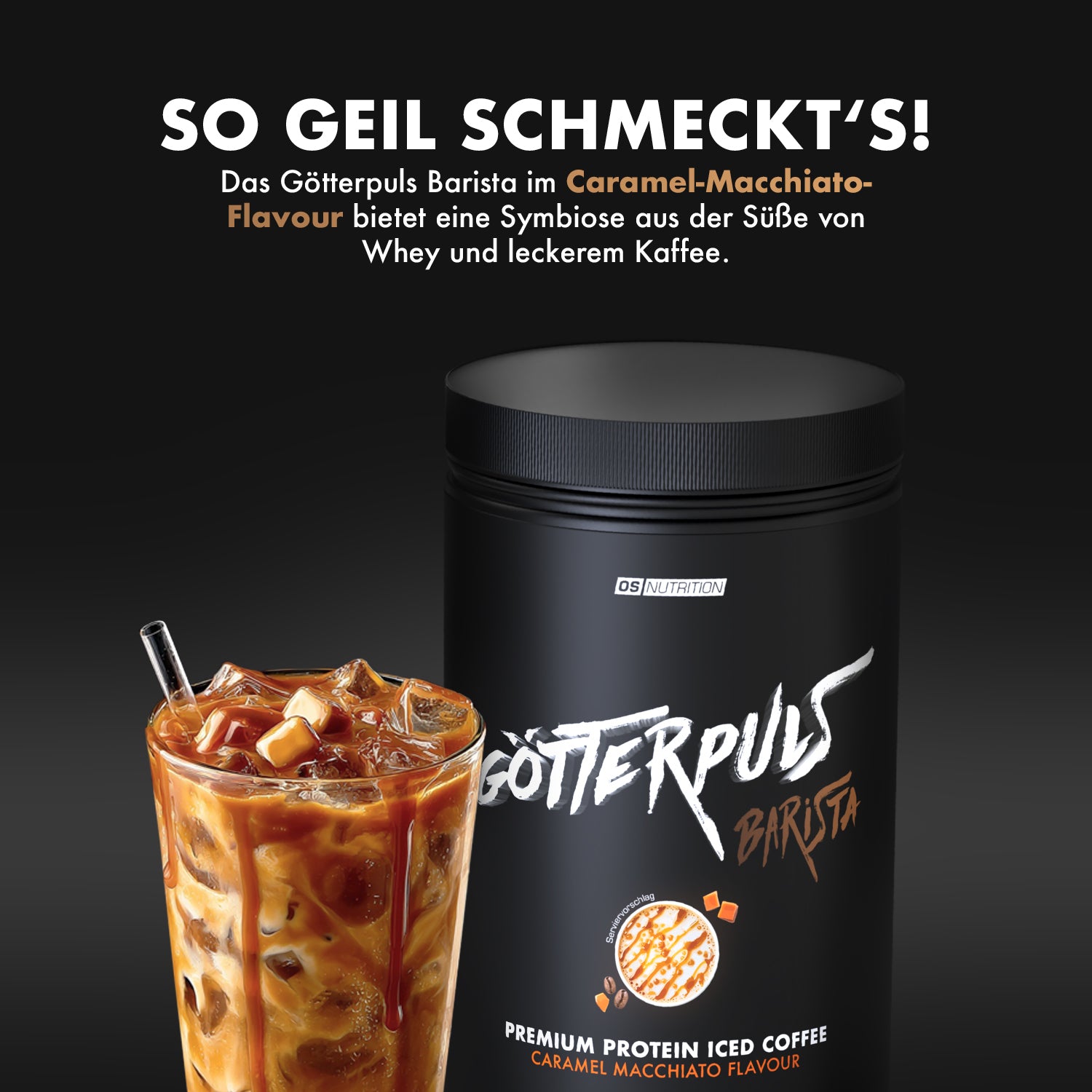 Götterpuls Barista – Premium Protein Iced Coffee