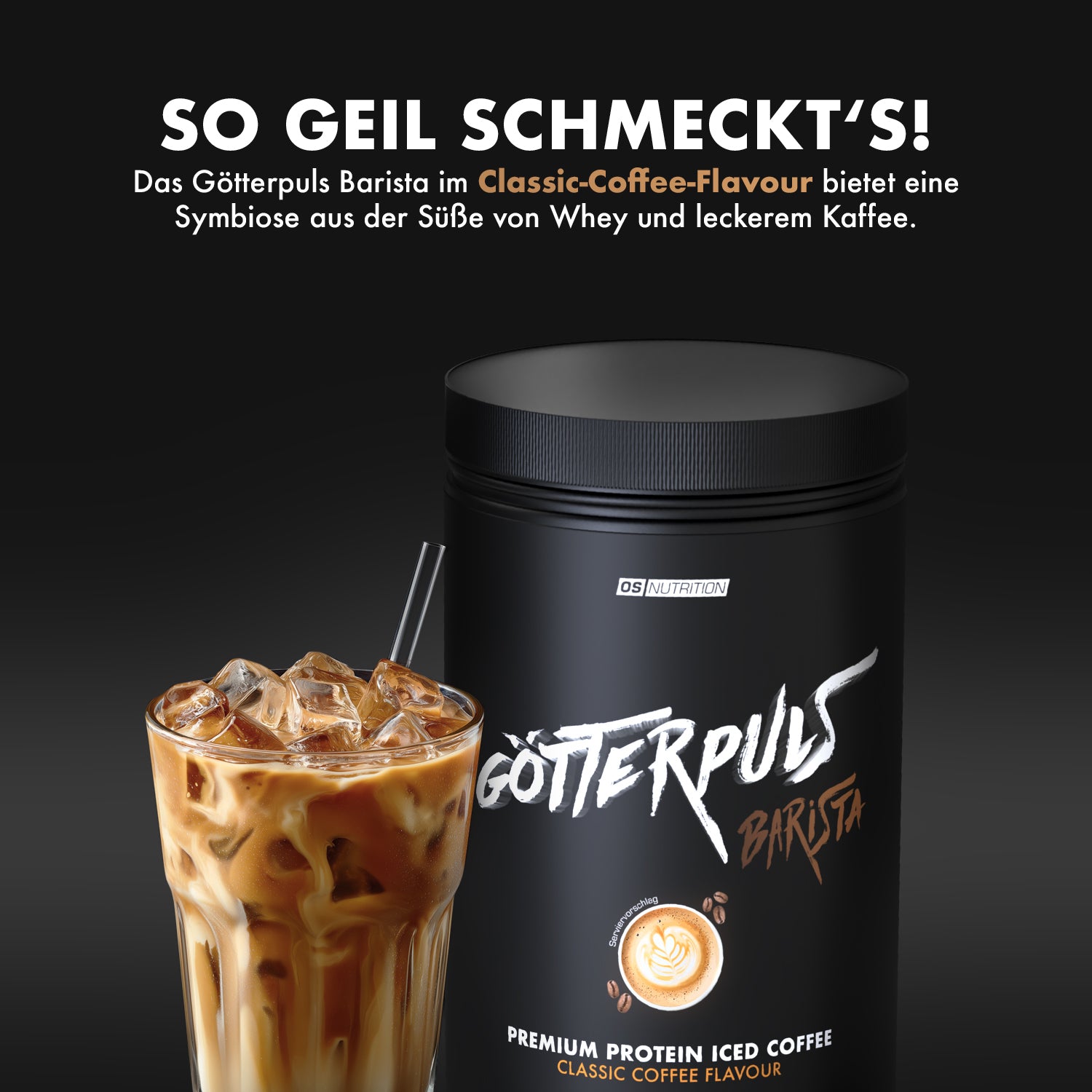 Götterpuls Barista – Premium Protein Iced Coffee