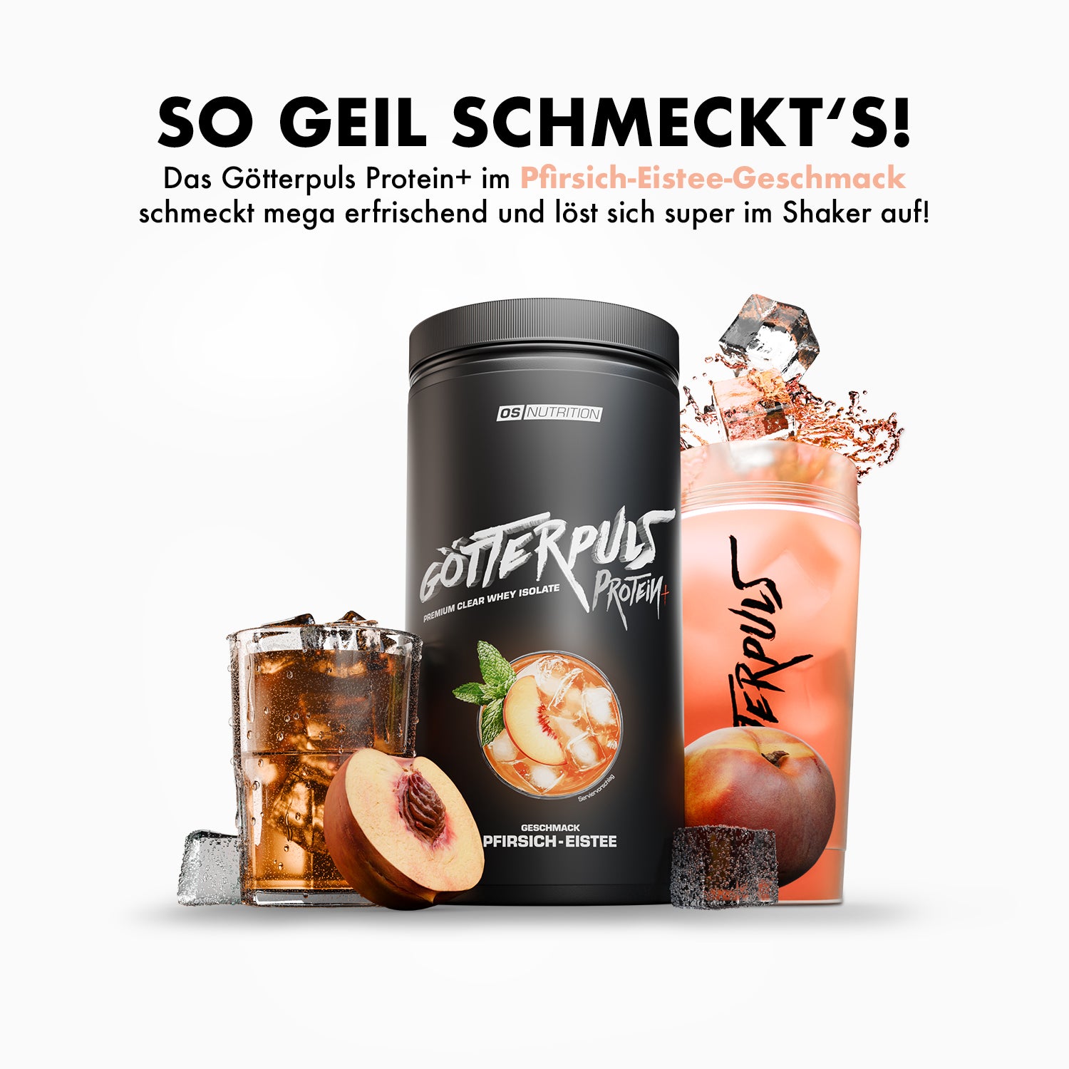 Götterpuls Protein+ – Premium Clear Whey Protein Isolate