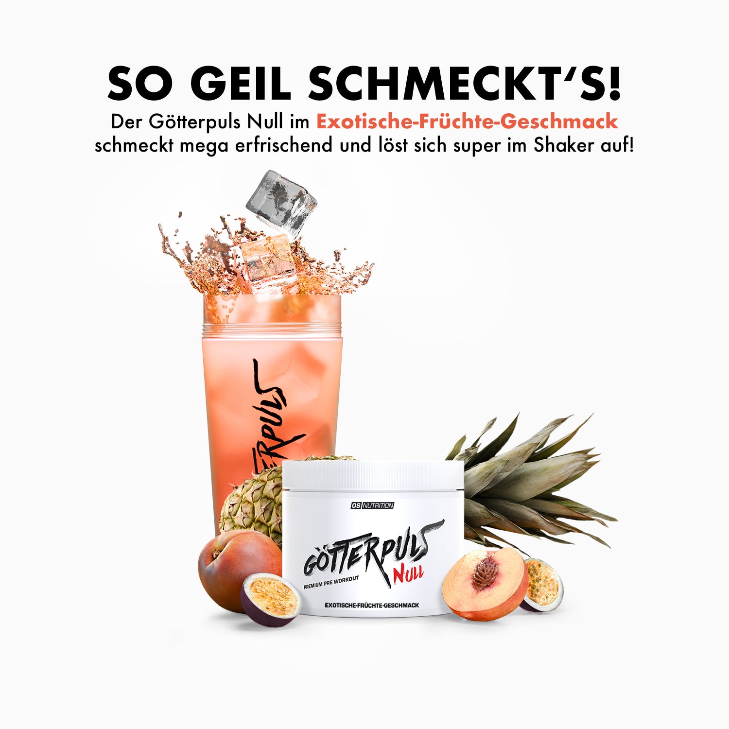 Götterpuls NULL - Pre Workout (koffeinfrei)