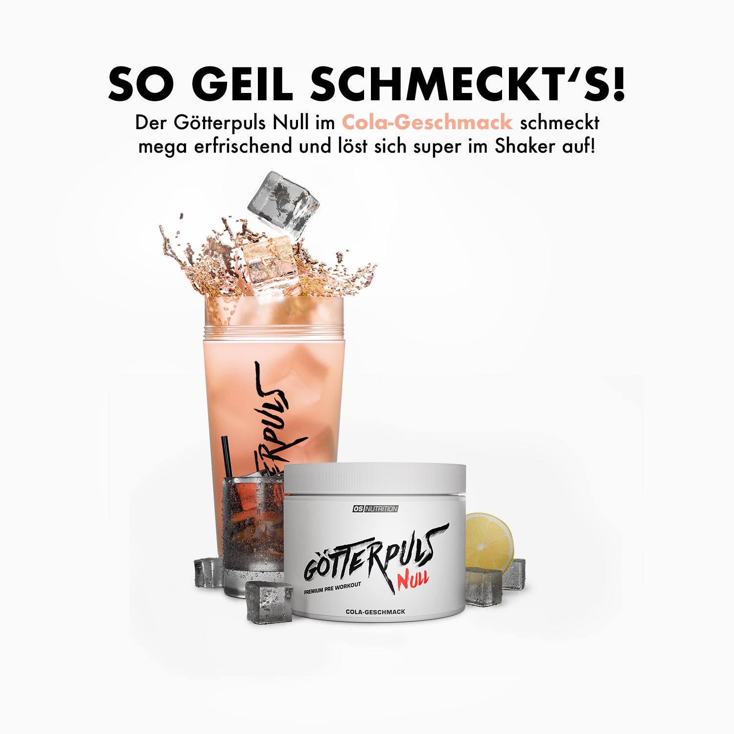 Götterpuls NULL - Premium Pre Workout (koffeinfrei)
