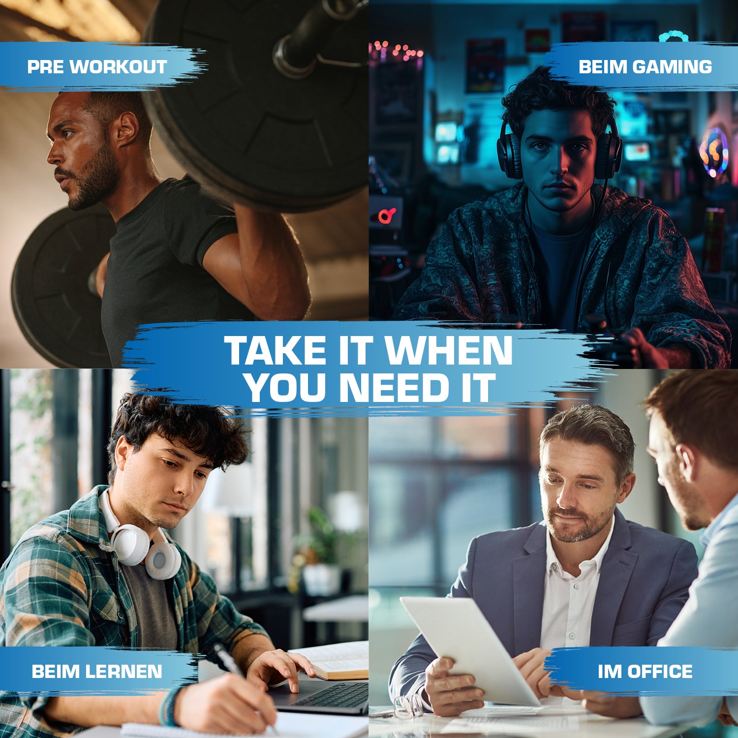 Götterpuls Fokus (Koffein + Citicolin) 120 Kapseln