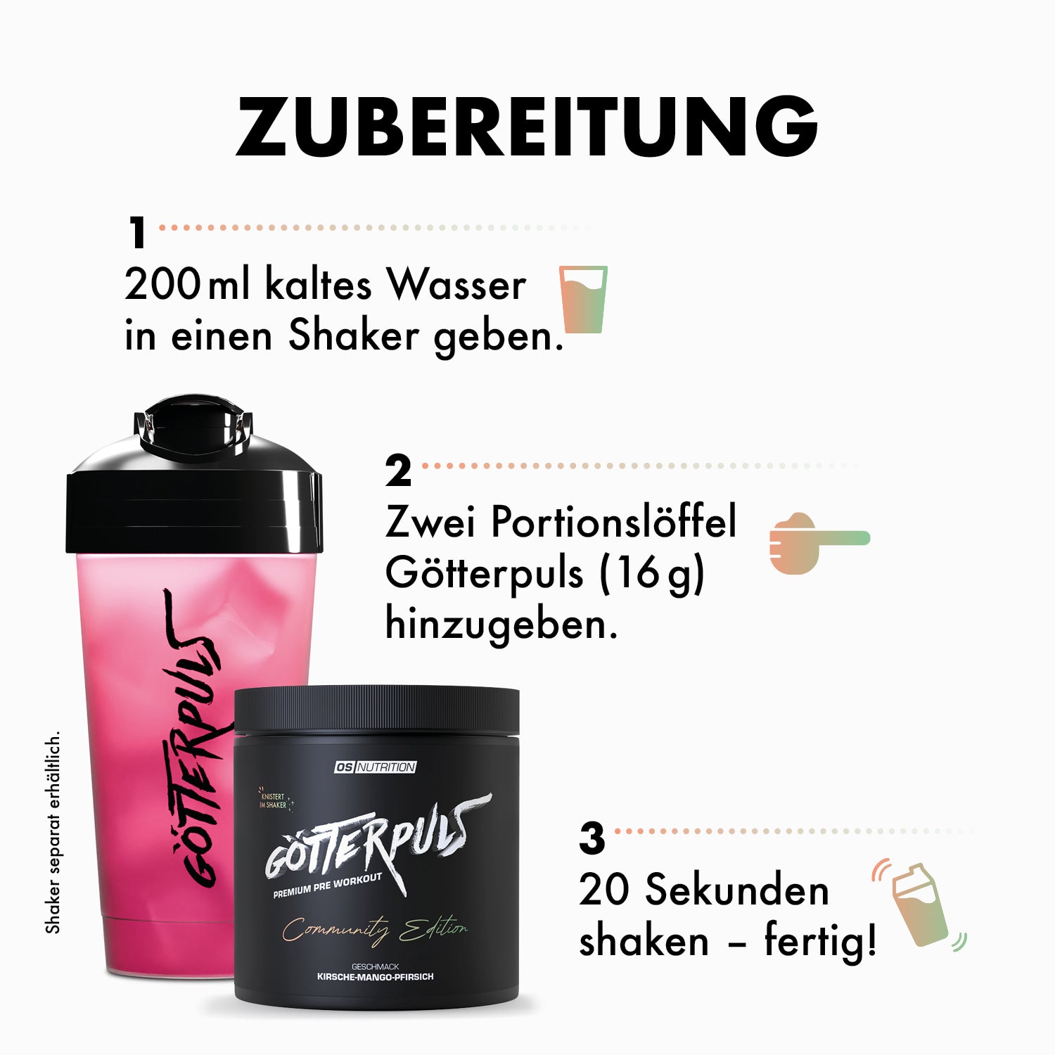 Götterpuls - Premium Pre Workout Community Edition 2025