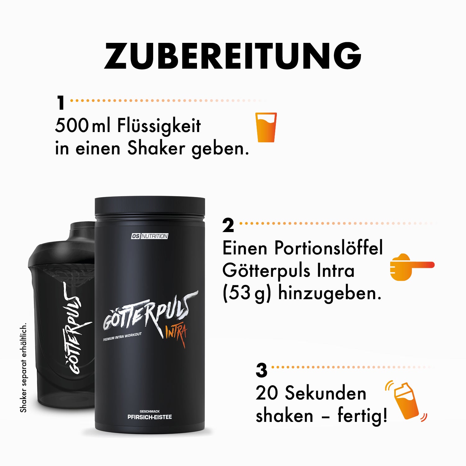 Götterpuls Intra – Premium Intra Workout Drink