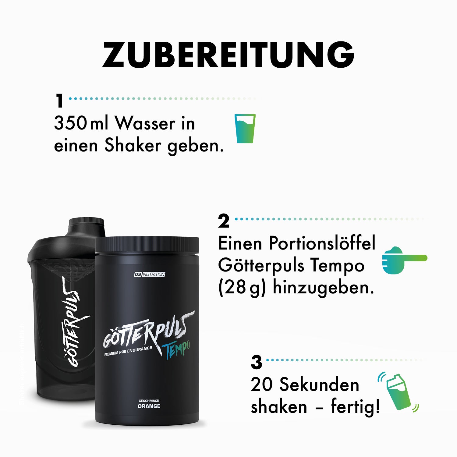 Götterpuls Tempo - Premium Pre Endurance