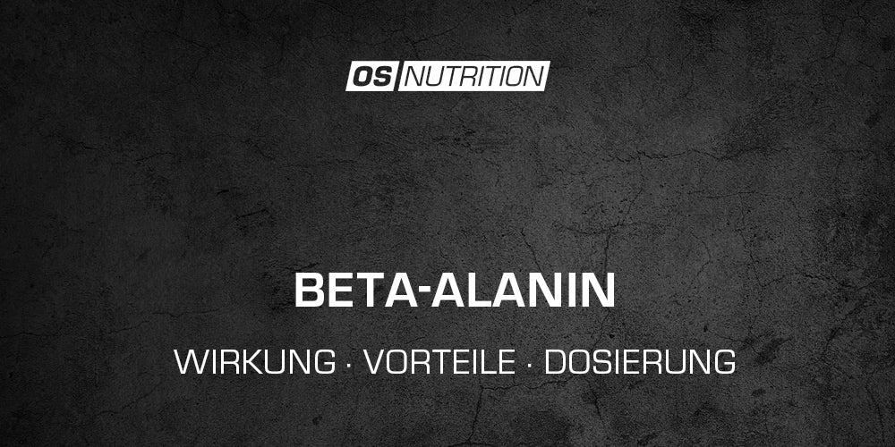 Beta-Alanin - Wirkung, Vorteile, Dosierung