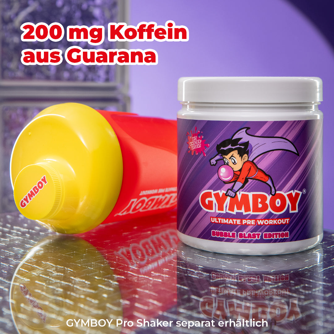 GYMBOY® – Pre Workout Bubble Blast Edition 392 g