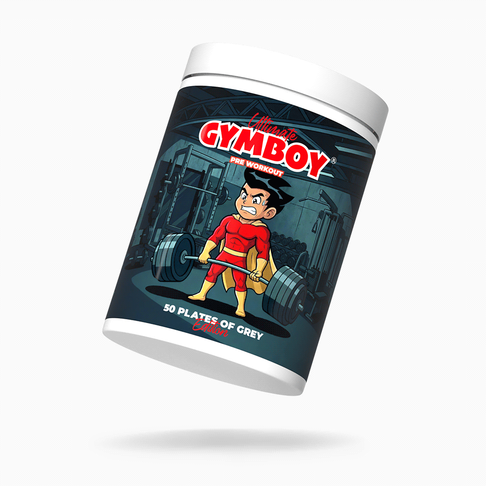 GYMBOY Pre Workout - 50 Plates of Grey / 500g