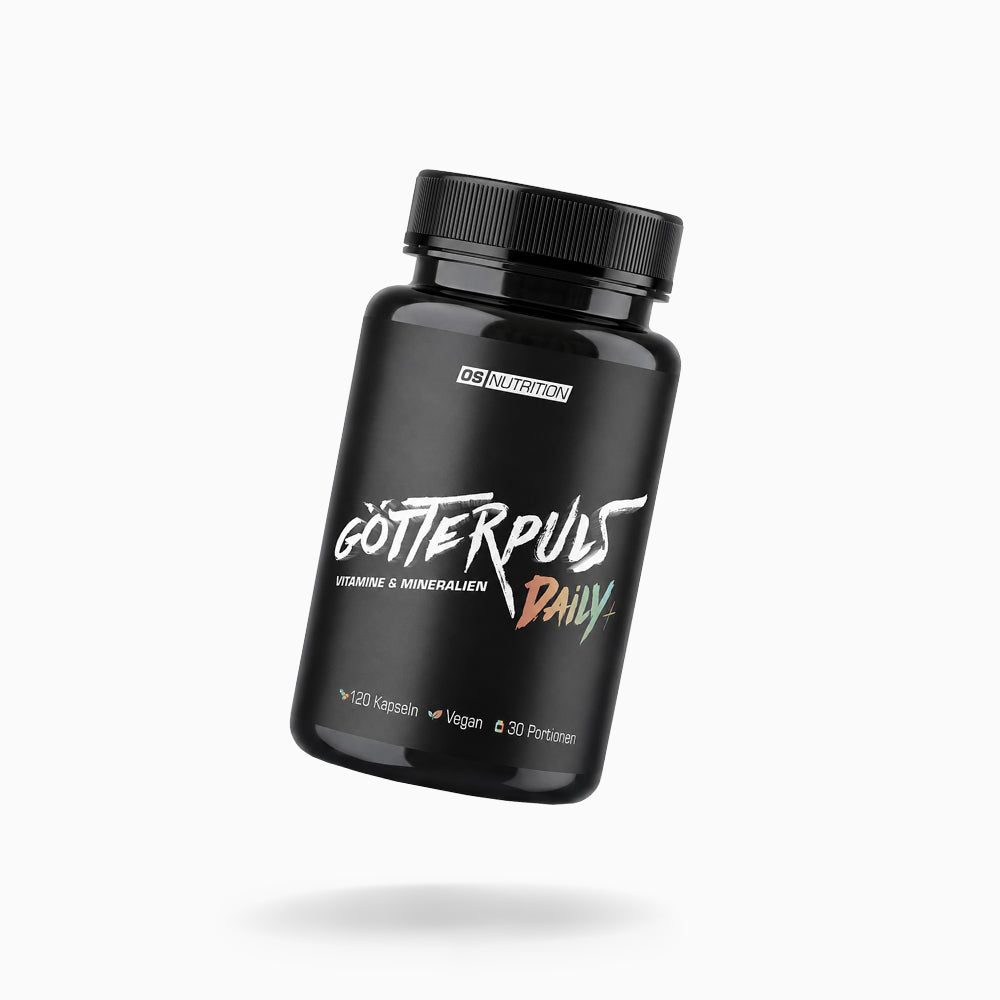 Götterpuls Daily+ – Vitamine & Mineralien - 120 Kapseln