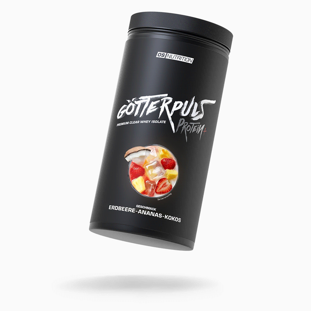 Götterpuls Protein+ – Clear Whey Protein Isolate - Pfirsich-Eistee / 840g