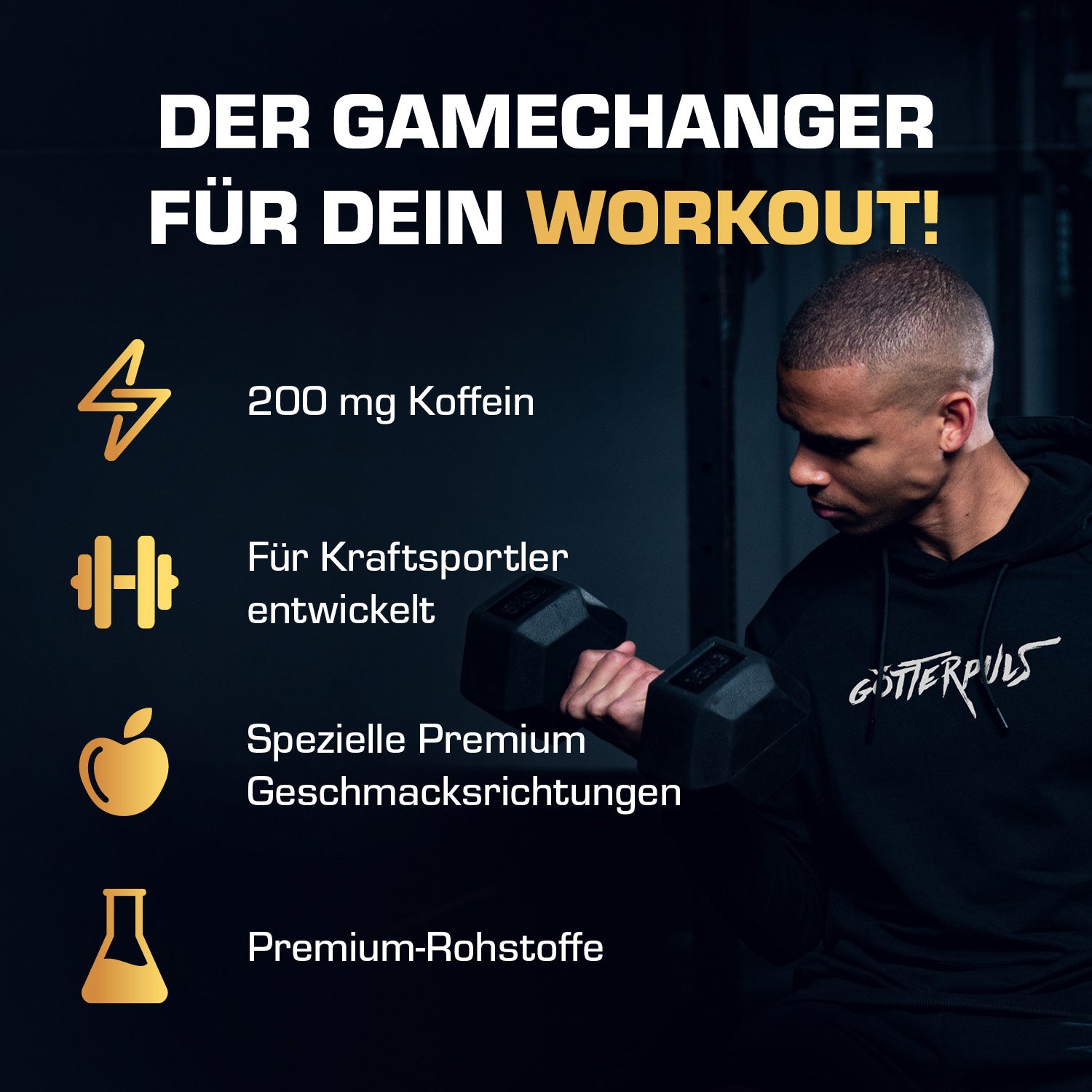 Götterpuls® - Premium Pre Workout Signature Edition 395 g