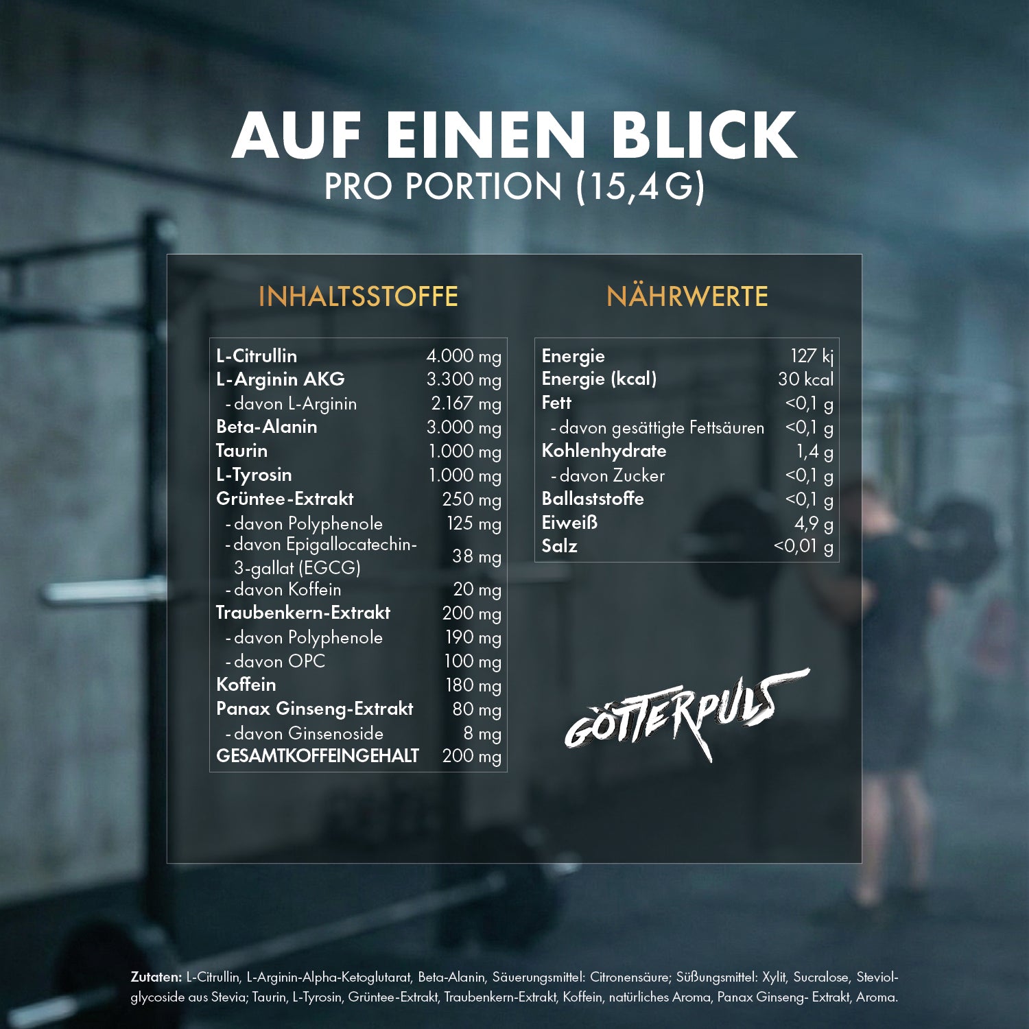 Götterpuls - Pre Workout