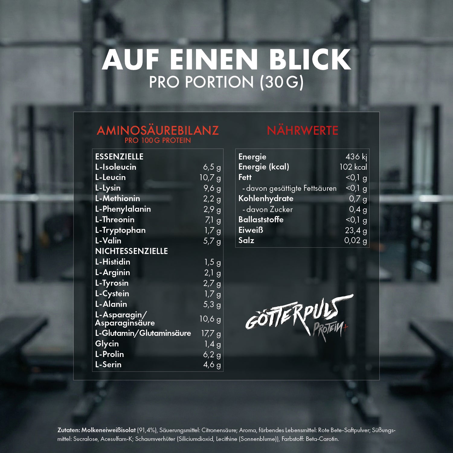 Götterpuls Protein+ – Clear Whey Protein Isolate