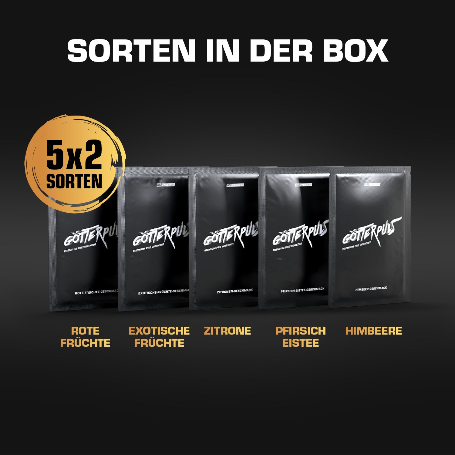 Götterpuls® - Premium Pre Workout Bestseller Box