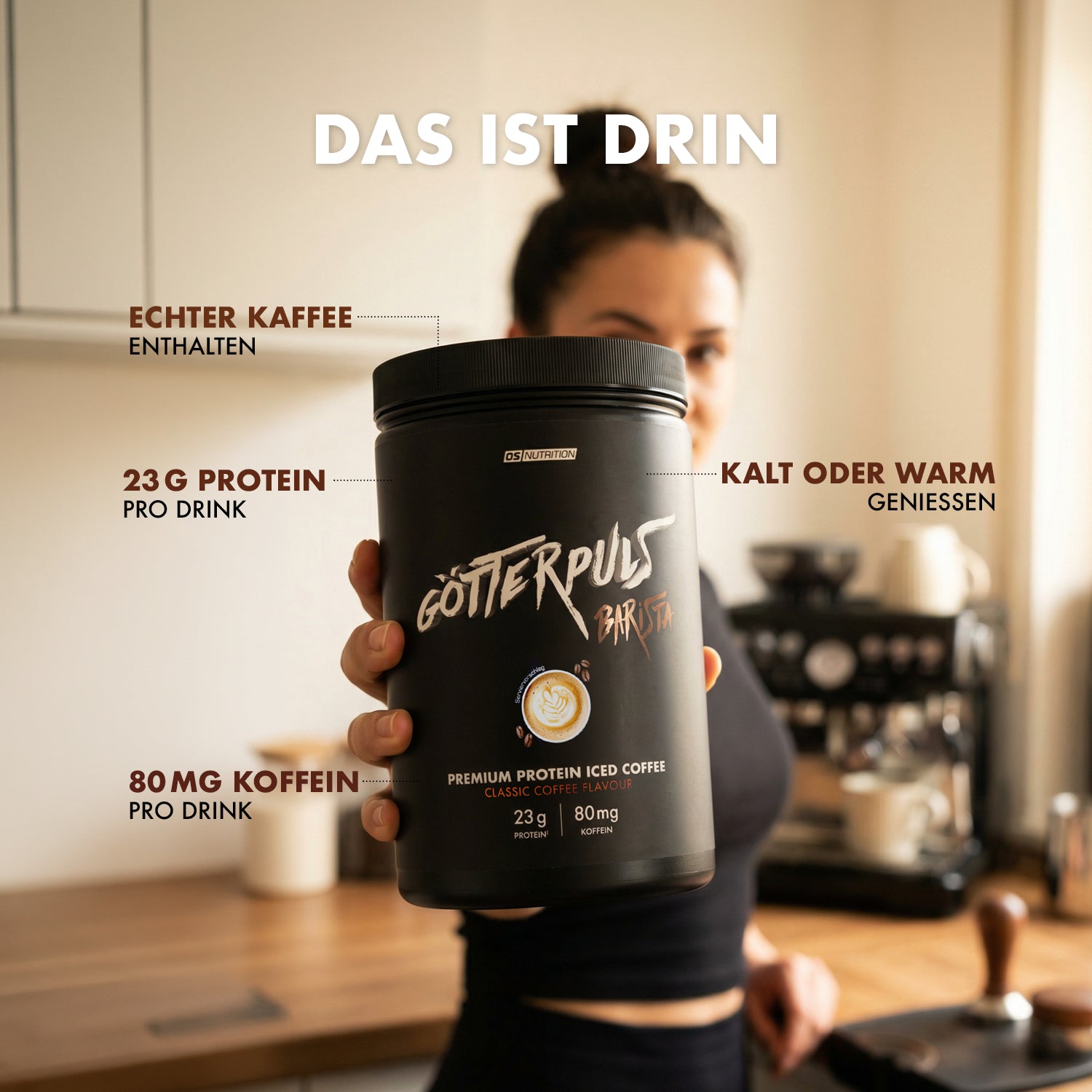 Götterpuls Barista – Protein Iced Coffee