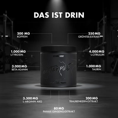 Götterpuls Limited BLACKOUT EDITION - Pre Workout