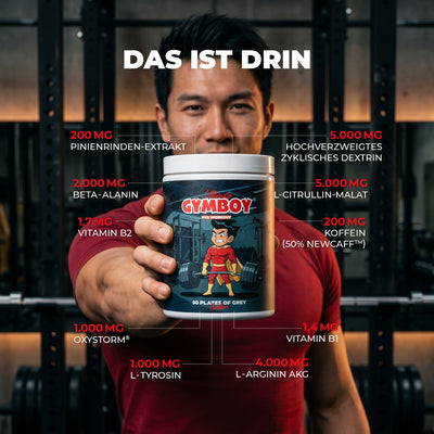 GYMBOY Pre Workout (Fanpack)