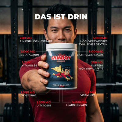 GYMBOY Pre Workout (Fanpack)