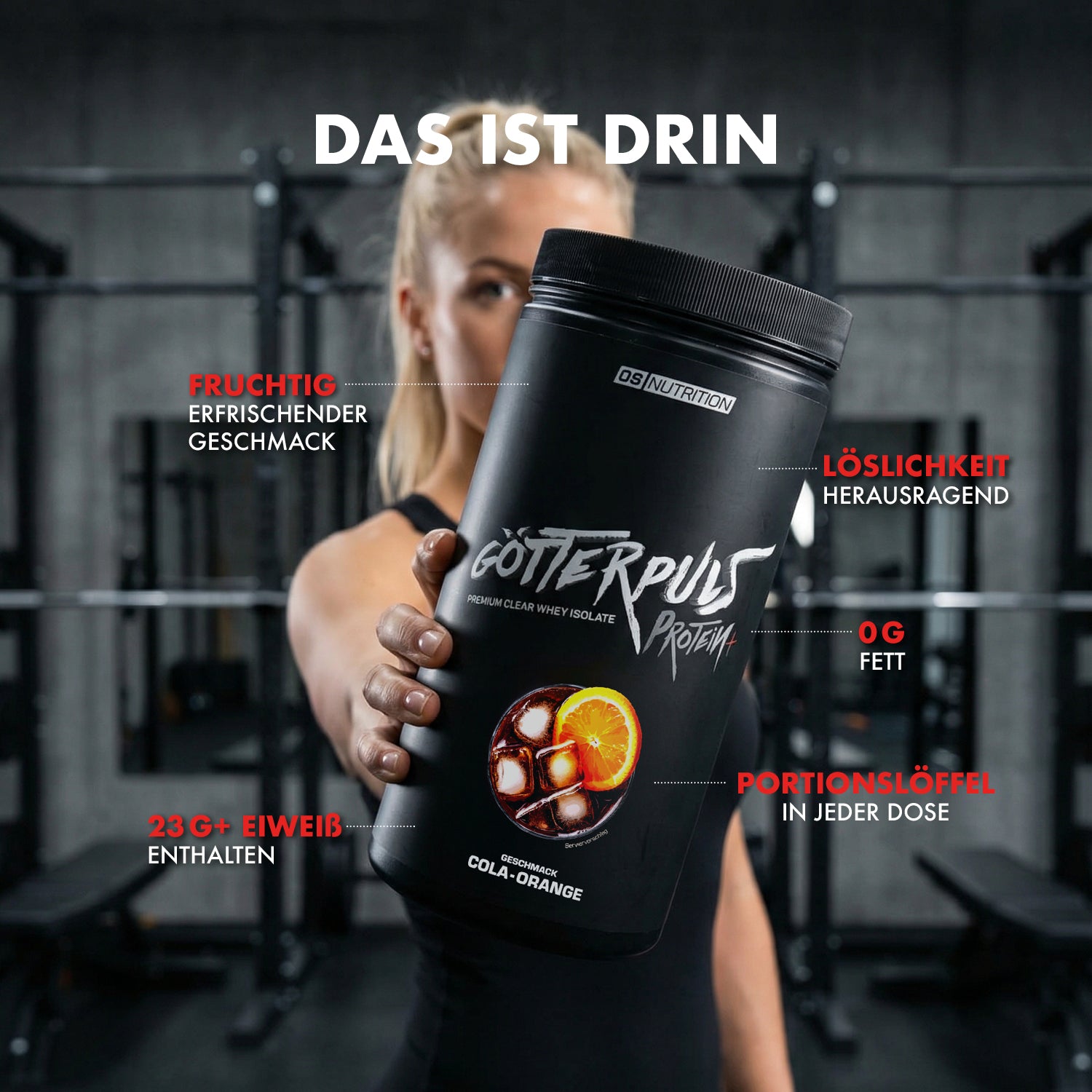 Götterpuls Protein+ – Clear Whey Protein Isolate