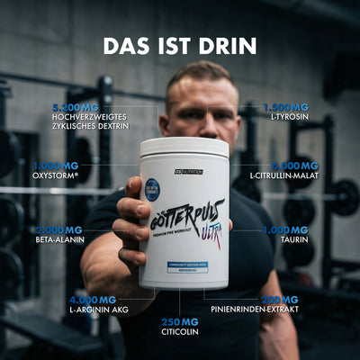 Götterpuls ULTRA Community Edition 2026 - Pre Workout (koffeinfrei)