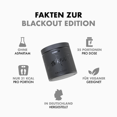 Götterpuls Limited BLACKOUT EDITION - Pre Workout