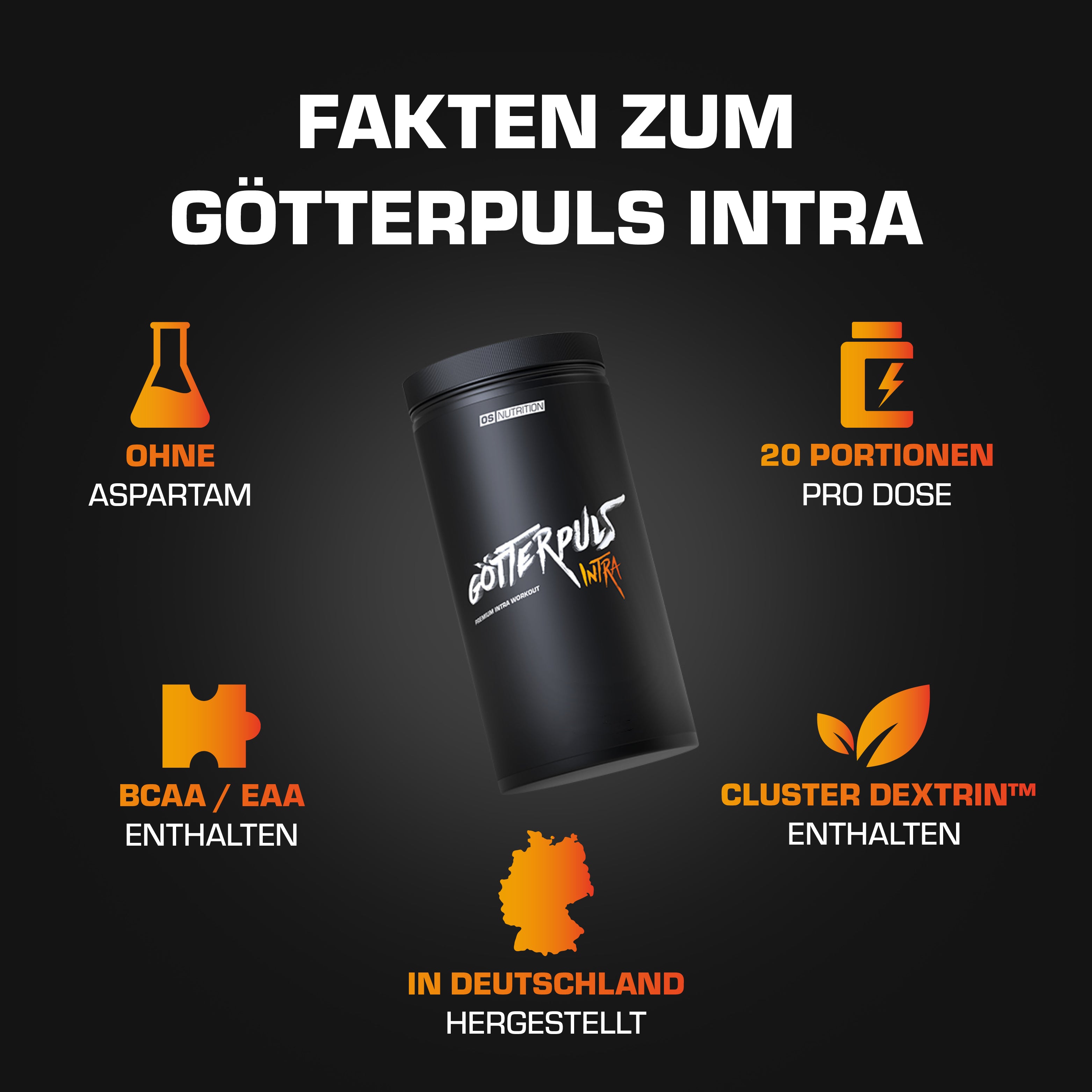 Götterpuls® Intra – Premium Intra Workout Drink