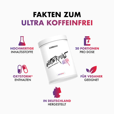 Götterpuls ULTRA - Pre Workout (koffeinfrei)
