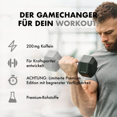 Götterpuls Limited BLACKOUT EDITION - Pre Workout