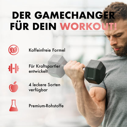 Götterpuls NULL - Premium Pre Workout (koffeinfrei)